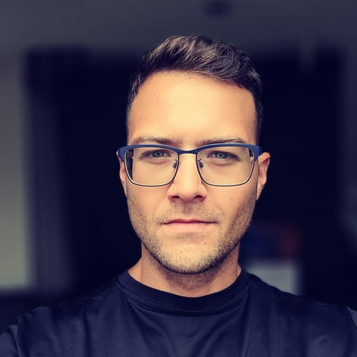 Trener Michał Jaczewski