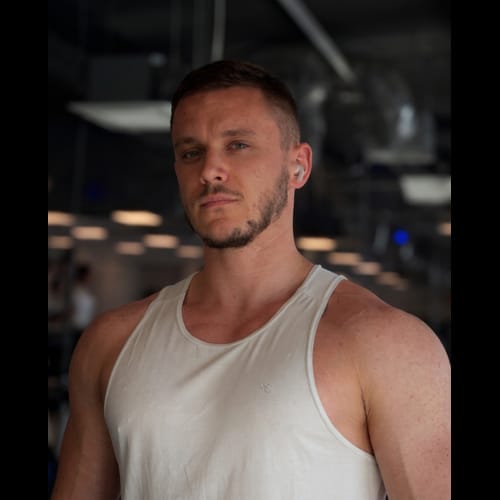 Trener Mateusz Blicharz